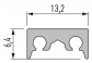 Montážní hliníkový profil COSMO M1
